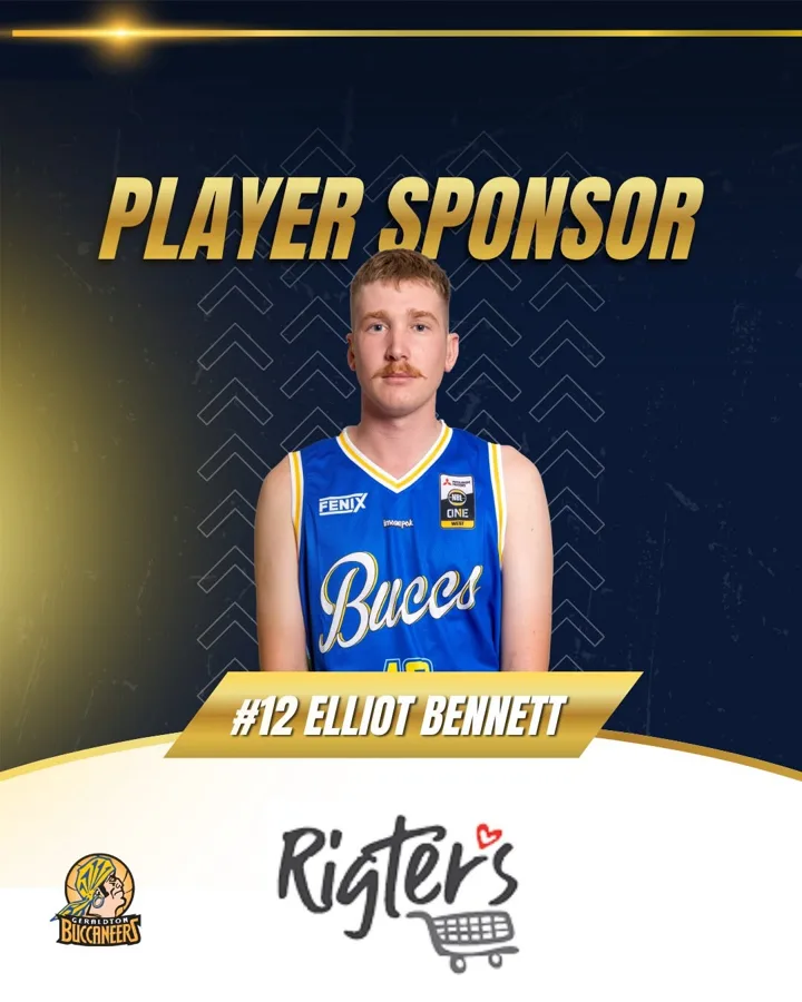 #12 Elliot Bennett, sponsored by Rigter's