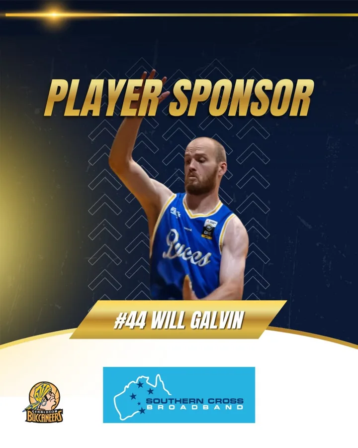 #44 Will Galvin, sponsored by Southern Cross Broadband
